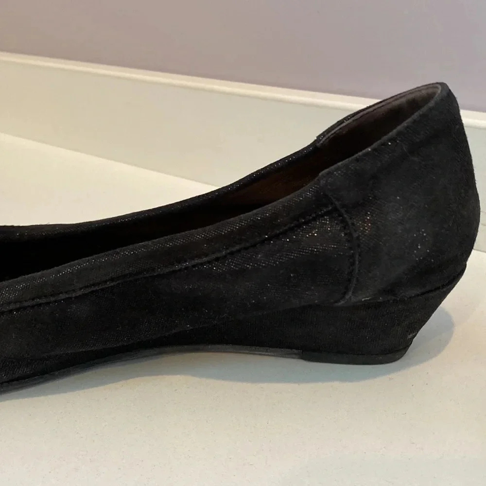 AGL black closed toe shoes with low heel size 41 - Picture 10 of 14